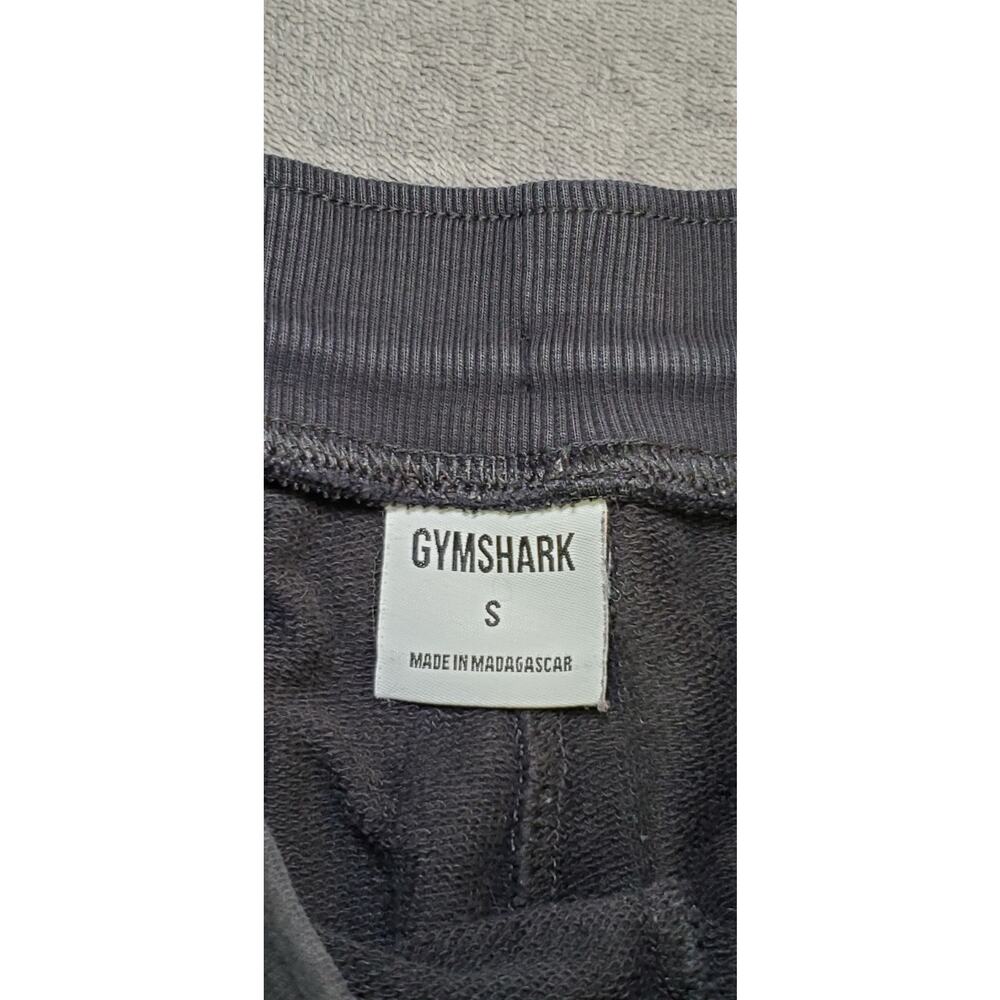 Gymshark Bold Jogger Mens Sz S Black Graphic Sweatpants A1A3W C28-94 - Picture 7 of 11